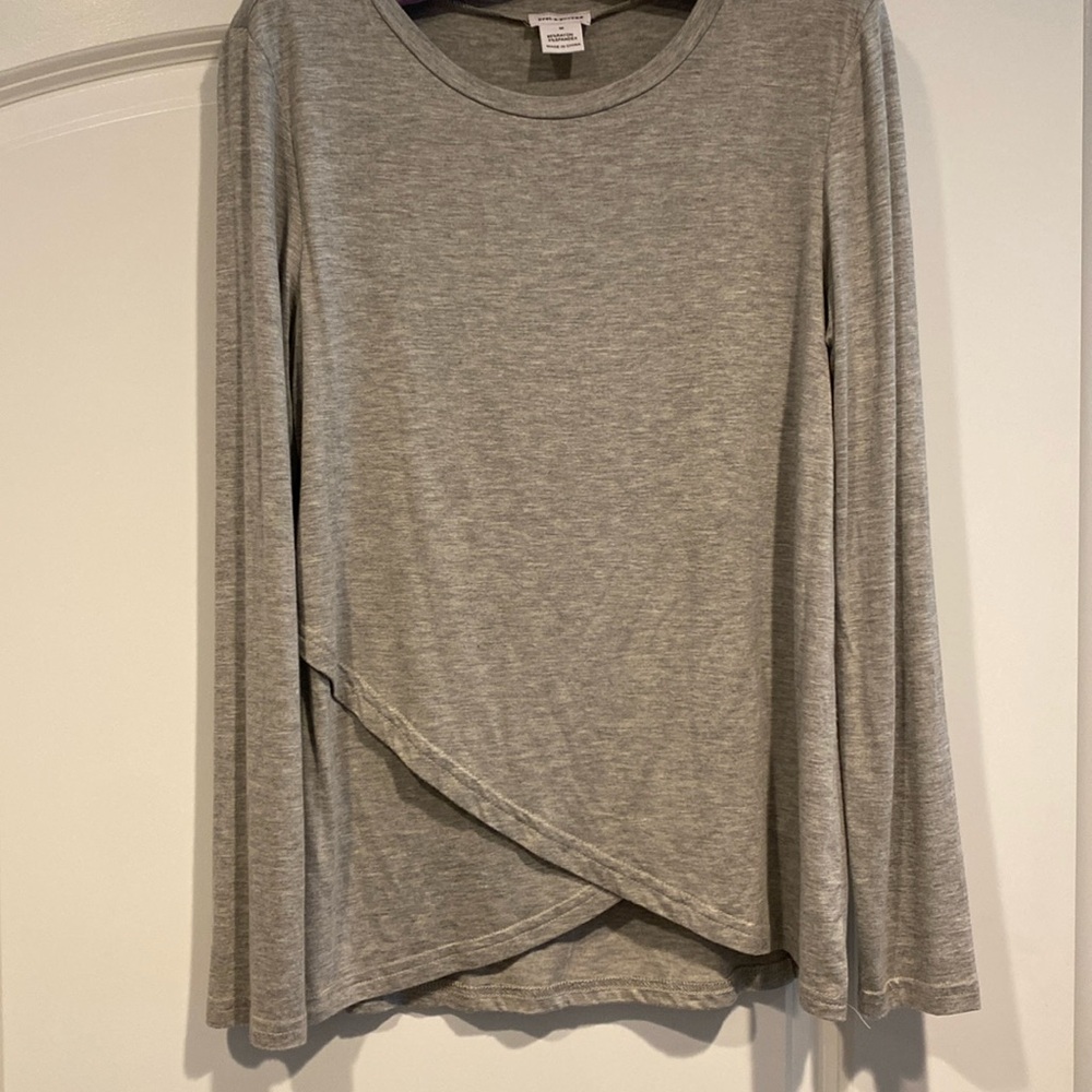 Super soft gray tunic